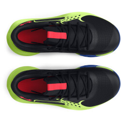 UNDER ARMOUR Jet 23 Basketballschuhe Kinder 005 - black/morph green/beta 40