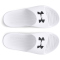UNDER ARMOUR Core PTH Badelatschen 100 - white/white/black 38.5