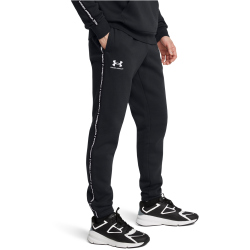 UNDER ARMOUR Icon Fleece Taping Jogginghose Herren 001 - black/white S