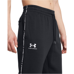 UNDER ARMOUR Icon Fleece Taping Jogginghose Herren 001 - black/white S