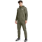 UNDER ARMOUR Icon Fleece Taping Hoodie Herren 390 - marine od green/white S