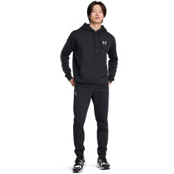 UNDER ARMOUR Icon Fleece Taping Hoodie Herren 001 - black/white XL