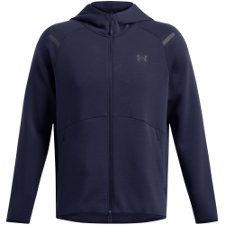 UNDER ARMOUR Unstoppable Full-Zip Fleecejacke Herren 410 - midnight navy/black XL