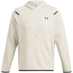 UNDER ARMOUR Unstoppable Fleece Hoodie Herren 110 - summit white/black L