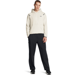 UNDER ARMOUR Unstoppable Fleece Hoodie Herren 110 - summit white/black L