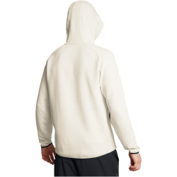 UNDER ARMOUR Unstoppable Fleece Hoodie Herren 110 - summit white/black L