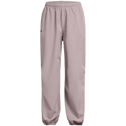 UNDER ARMOUR Unstoppable Woven Wide Leg Trainingshose Mädchen 015 - tetra gray/black XL (160-170 cm)