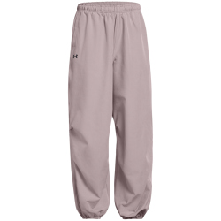 UNDER ARMOUR Unstoppable Woven Wide Leg Trainingshose Mädchen 015 - tetra gray/black XL (160-170 cm)