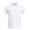 UNDER ARMOUR Icon Poloshirt Jungen 100 - white/white S (127-137 cm)
