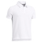 UNDER ARMOUR Icon Poloshirt Jungen 100 - white/white S (127-137 cm)