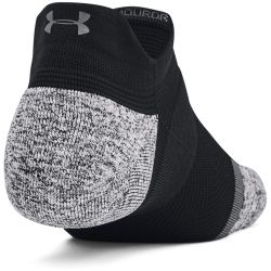 3er Pack UNDER ARMOUR Pro Dry F&uuml;&szlig;linge 001 - black/white/castlerock S (31.5-36.5)