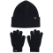 UNDER ARMOUR Mütze und Handschuhe Set Kinder 001 - black/castlerock/black