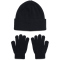 UNDER ARMOUR Mütze und Handschuhe Set Kinder 001 - black/castlerock/black