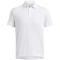 UNDER ARMOUR Icon Poloshirt Herren 100 - white/white S