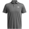 UNDER ARMOUR Icon Poloshirt Herren 025 - castlerock light heather/white XS