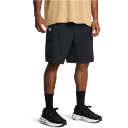 UNDER ARMOUR Vibe Woven Cargo Shorts Herren 001 - black/white S