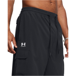 UNDER ARMOUR Vibe Woven Cargo Shorts Herren 001 - black/white S