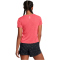 UNDER ARMOUR Launch Camo Laufshirt Damen 713 - racer red/reflective S