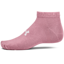 6er Pack UNDER ARMOUR Essential Low Cut Socken 697 - pink elixir/pink elixir/pink S (31.5-36.5)