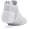 3er Pack UNDER ARMOUR Dry Run Lite No Show Tab Laufsocken 100 - white/white/reflective S (31.5-36.5)