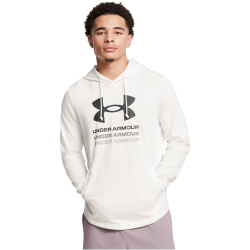 UNDER ARMOUR Rival Terry Hoodie Herren 112 - onyx white/black XXL