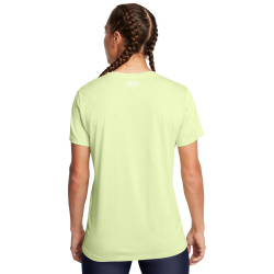 UNDER ARMOUR Tech Twist T-Shirt Damen 383 - retro green/white S