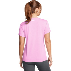 UNDER ARMOUR Tech Twist T-Shirt Damen 638 - stellar pink/white XS
