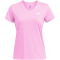 UNDER ARMOUR Tech Twist T-Shirt Damen 638 - stellar pink/white XS