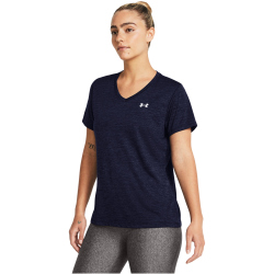 UNDER ARMOUR Tech Twist T-Shirt Damen 410 - midnight navy/white XS