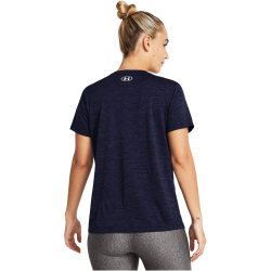 UNDER ARMOUR Tech Twist T-Shirt Damen 410 - midnight navy/white XS