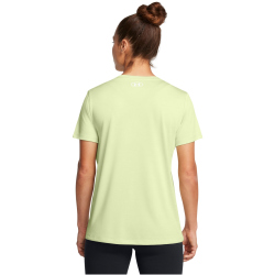 UNDER ARMOUR Tech Twist T-Shirt Damen 383 - retro green/white XS