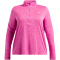 UNDER ARMOUR Tech Twist 1/2-Zip Trainingsshirt Damen 652 - rebel pink/white 1X