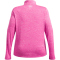 UNDER ARMOUR Tech Twist 1/2-Zip Trainingsshirt Damen 652 - rebel pink/white 1X