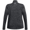 UNDER ARMOUR Tech Twist 1/2-Zip Trainingsshirt Damen 001 - black/white 1X
