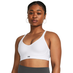 UNDER ARMOUR Infinity 2.0 Low Support Sport-BH Damen 100 - white/black S A-C