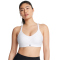 UNDER ARMOUR Infinity 2.0 Low Support Sport-BH Damen 100 - white/black M A-C