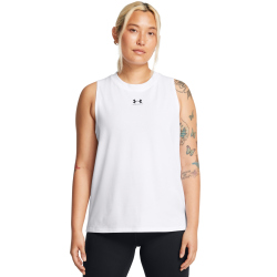 UNDER ARMOUR Off Campus Tanktop Damen 100 - white/black XS