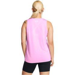 UNDER ARMOUR Tech Twist Tanktop Damen 638 - stellar pink/white M