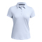 UNDER ARMOUR Playoff Poloshirt Damen 464 - nimbus blue/midnight navy M