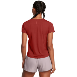 UNDER ARMOUR Launch Elite Laufshirt Damen 840 - earthen orange/reflective XS