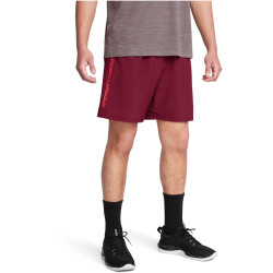 UNDER ARMOUR Woven Shorts Herren 625 - cardinal/racer red S