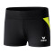erima Athletic Hot Pants black/neonyellow 34
