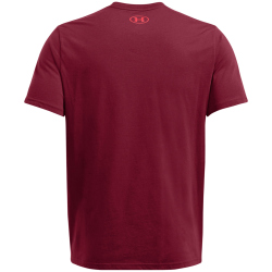UNDER ARMOUR Foundation Sportshirt Herren 625 - cardinal/racer red XL