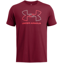 UNDER ARMOUR Foundation Sportshirt Herren 625 - cardinal/racer red XXL