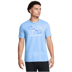 UNDER ARMOUR Foundation Sportshirt Herren 466 - horizon blue/tech blue M