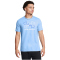 UNDER ARMOUR Foundation Sportshirt Herren 466 - horizon blue/tech blue M