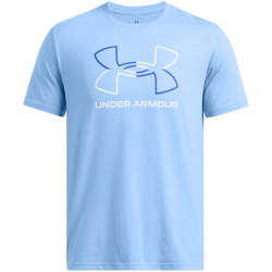 UNDER ARMOUR Foundation Sportshirt Herren 466 - horizon blue/tech blue XL