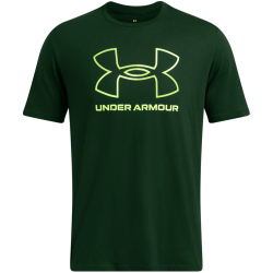 UNDER ARMOUR Foundation Sportshirt Herren 302 - forest green/morph green XXL