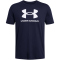 UNDER ARMOUR Logo T-Shirt Herren 408 - academy/white S