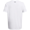 UNDER ARMOUR Logo T-Shirt Herren 100 - white/black S